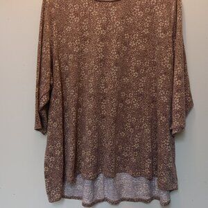 PLUS SIZE BOBEAU TOP WOMEN'S 3 X